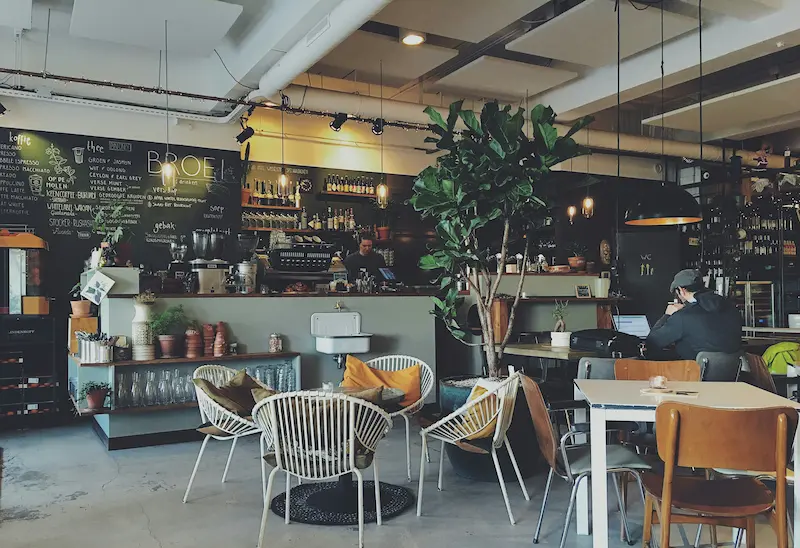Coffee Shop Interior Vibe
